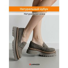 Лоферы LAMACCO, размер 38, коричневый
