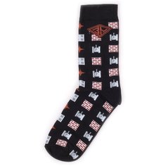 Носки Happy Socks, размер 41-45, черный