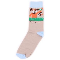 Носки Happy Socks носочки - Собака охотник, размер 41-45, оранжевый