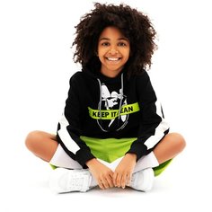 Толстовка Gulliver, размер 146, черный