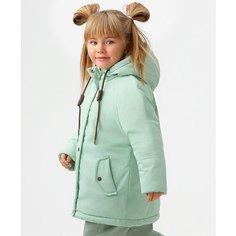 Куртка Button Blue, размер 122, зелeный