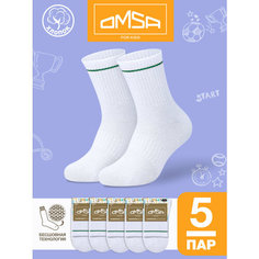 Носки OMSA KIDS 5 пар, размер 31/34, , bianco