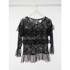 Блуза Twinset Milano, размер M, черный