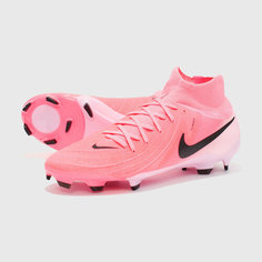 Бутсы NIKE Phantom Luna, размер 9 US, розовый