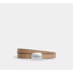 Ремень Coach, размер 48, бежевый/коричневый