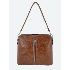 Сумка кросс-боди Raffinni, фактура гладкая, коринчевый