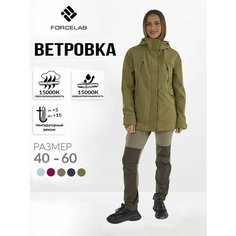 Ветровка FORCELAB Спорт, размер XL, зеленый