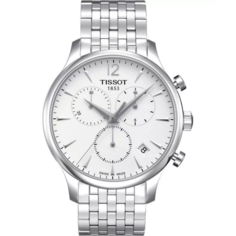 Наручные часы TISSOT Традиция, серебристый, белый