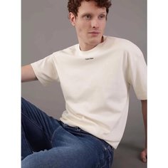 Футболка CALVIN KLEIN, размер XXL, бежевый