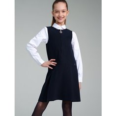 Сарафан playToday, размер 122, синий