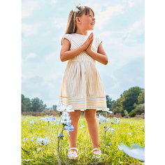 Платье Mayoral, размер 110, разноцветный