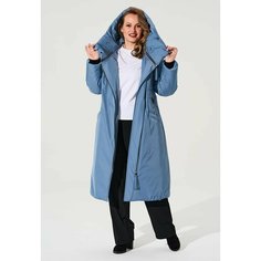 Пальто DIMMA fashion studio Аласси, размер 48, голубой