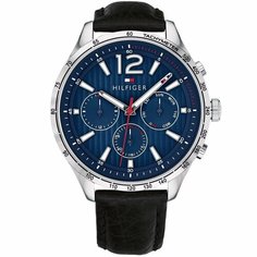 Наручные часы TOMMY HILFIGER, черный/синий