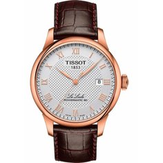 Наручные часы TISSOT T-Classic, коричневый/белый/золотистый