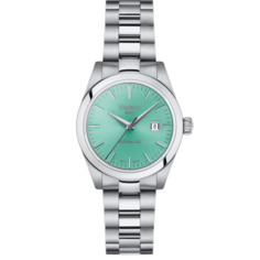 Наручные часы TISSOT T-Classic, серебряный, бирюзовый