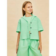 Рубашка Noble People, размер 140, зеленый