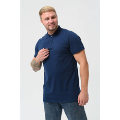 Поло Натали Суслова, размер 60, темно-синий