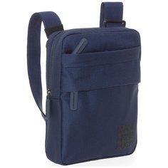 Сумка кросс-боди Mandarina Duck, фактура плетеная, синий