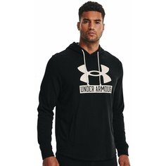 Худи спортивное Under Armour Ua Rival Terry Big Logo Hd, размер M, , черный