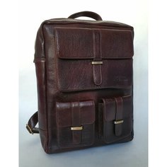 Ремень для сумки Black Buffalo Bags, фактура зернистая, коричневый-05