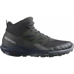 Ботинки Salomon Outpulse Mid Gtx, размер 10,5 UK, Black / Ebony / Vanilla Ice
