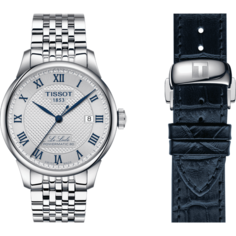 Наручные часы TISSOT T-Classic, серебристый синий