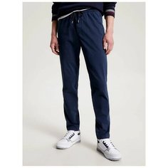 Брюки спортивные TOMMY HILFIGER, размер 34/34, синий