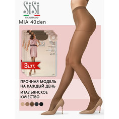 Колготки Sisi Mia, 40 den, 3 шт., размер 2, naturelle