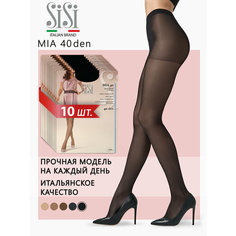 Колготки Sisi Mia, 40 den, 10 шт., размер 3, nero