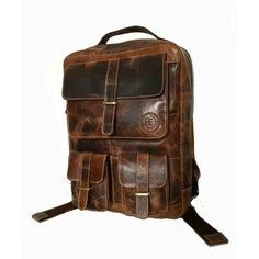 Рюкзак Black Buffalo Bags, фактура гладкая, светло-коричневый