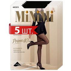 Колготки MiNiMi Prima, 40 den, 5 шт., nero