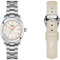 Наручные часы TISSOT T-Classic, серебристый, белый