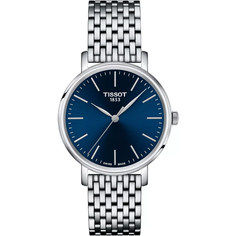 Наручные часы TISSOT T-Classic, серебристый/синий