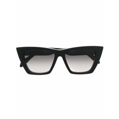 Солнцезащитные очки Alexander McQueen, черный