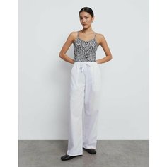 Брюки спортивные Gloria Jeans, размер XS/164 (38-40), белый