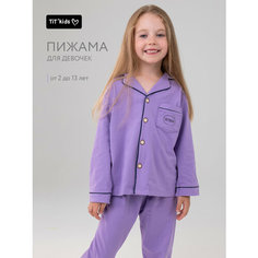 Пижама TITkids, размер 92, фиолетовый