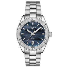 Наручные часы TISSOT, серебристый синий