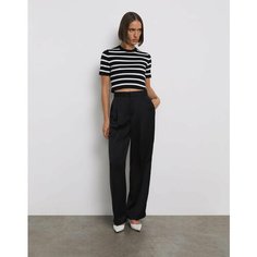 Брюки классические Gloria Jeans GJ BLACK, размер 36/158, чёрный