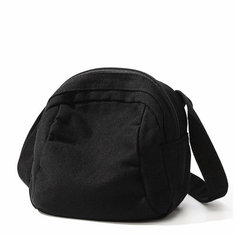 Сумка кросс-боди , фактура матовая, чёрный Без бренда