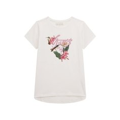 Футболка GUESS, размер 128-134, белый
