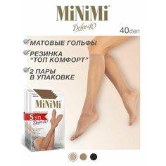 Гольфы MiNiMi Dolce 40, 40 den, размер one size, бежевый