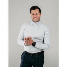 Водолазка ARISTARHOV, размер 46, , серый меланж