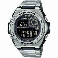 Наручные часы CASIO, хром