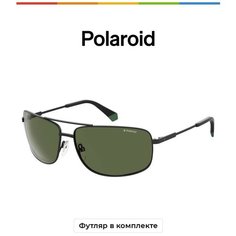 Солнцезащитные очки Polaroid, черный