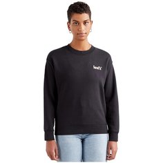 Свитшот Levis Women Graphic Standard Crew, размер XXS, , чёрный Levis®