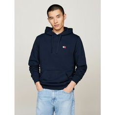 Худи Tommy Jeans TOMMY BADGE, размер XXL, , синий