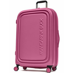 Чемодан Mandarina Duck, 90 л, розовый