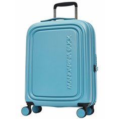 Чемодан Mandarina Duck, 35 л, голубой