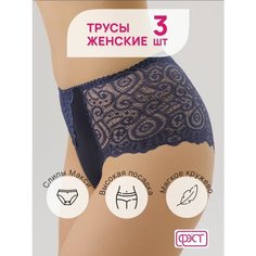 Трусы FEST, комплект из 3 шт., размер 96-102, синий ФЭСТ