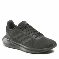 Кроссовки adidas Runfalcon 3.0, полнота F (EU)/ на среднюю стопу, размер 6, core black/core black/carbon